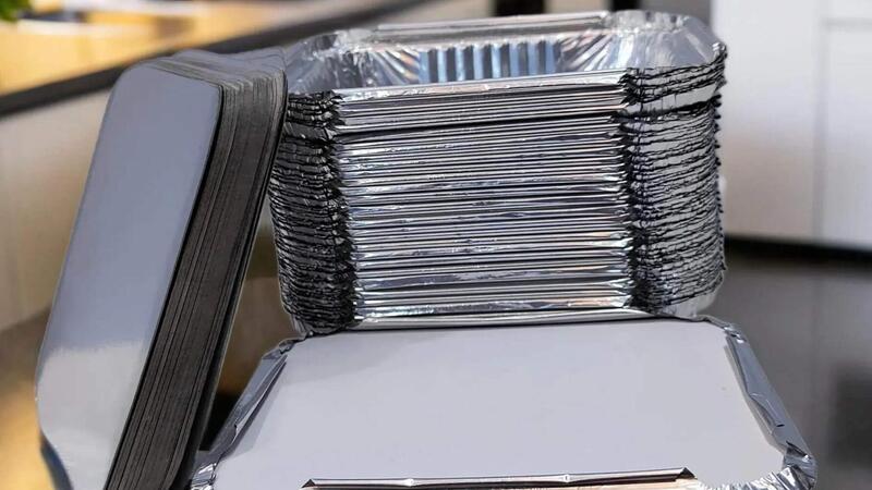 Container aluminum foil