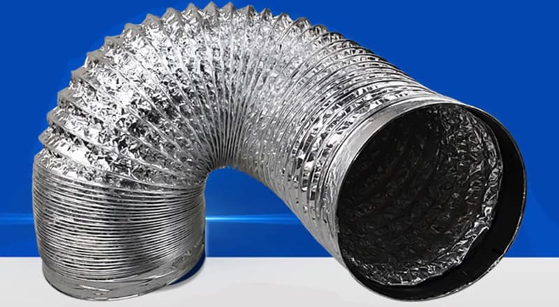 Hose aluminum foil