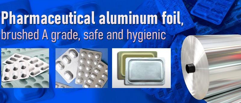 Medicinal aluminum foil