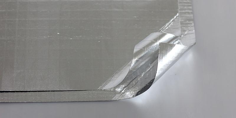 Reflective aluminum foil